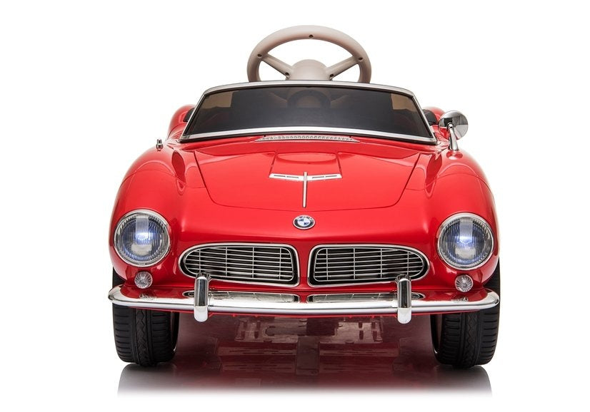 Carro elétrico BMW Retro vermelho pintado