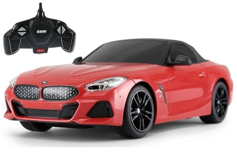 Carro telecomandado BMW Z4 Roadster Rastar vermelho 1:18