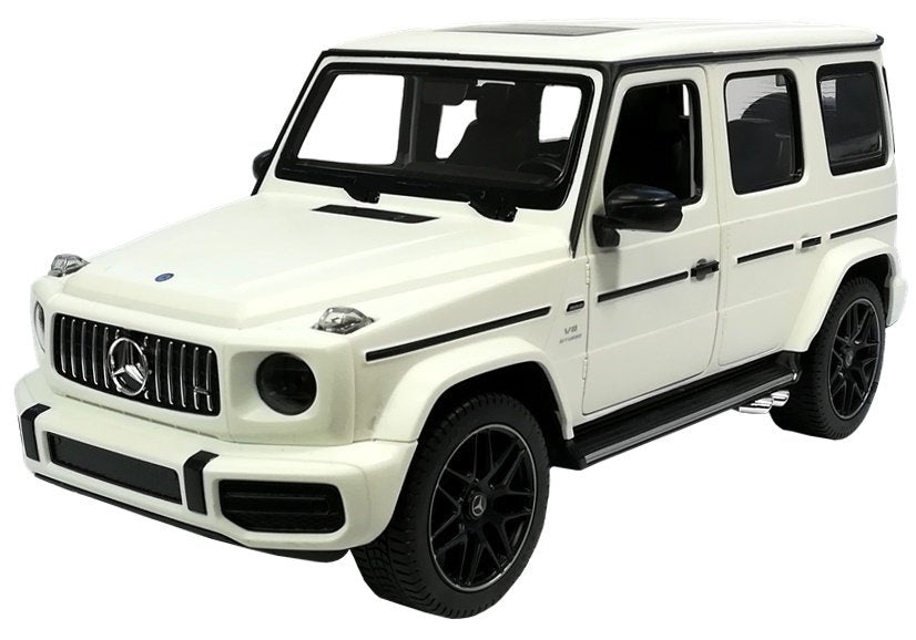 Carro telecomandado Mercedes G63 Rastar branco