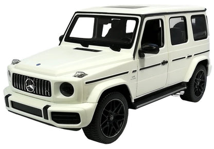 Carro telecomandado Mercedes G63 Rastar branco