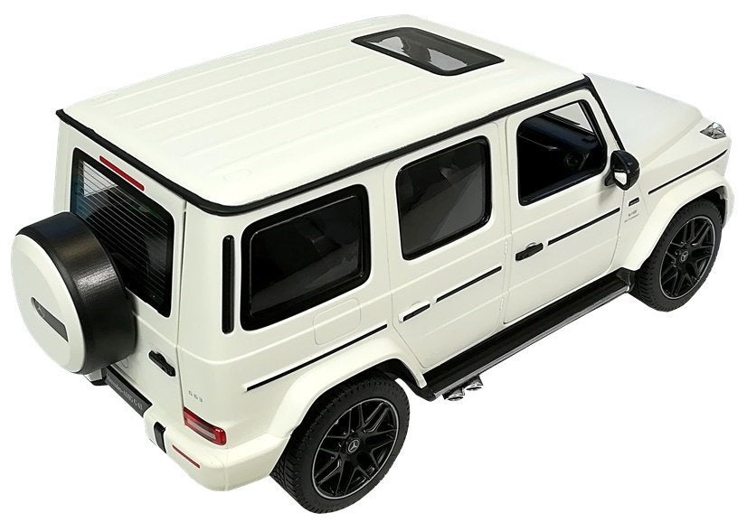 Carro telecomandado Mercedes G63 Rastar branco