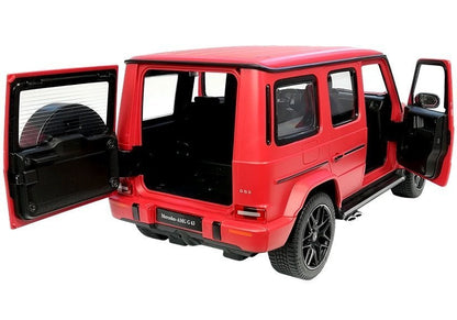 Carro telecomandado Mercedes G63 Rastar vermelho