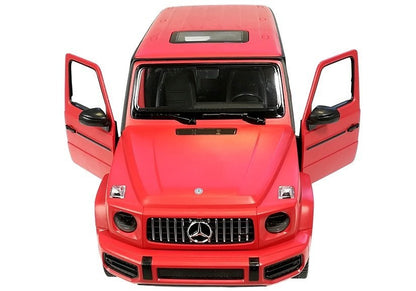 Carro telecomandado Mercedes G63 Rastar vermelho
