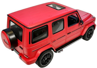 Carro telecomandado Mercedes G63 Rastar vermelho