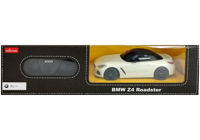 Carro telecomandado BMW Z4 Roadster Rastar branco 1:24