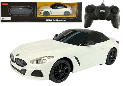 Carro telecomandado BMW Z4 Roadster Rastar branco 1:24