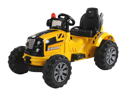 Carro elétrico JS328D amarelo