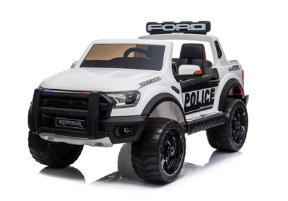 Carro Elétrico Ford Raptor DK-F150R Policia White