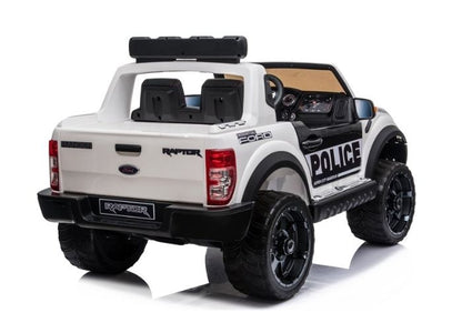 Carro Elétrico Ford Raptor DK-F150R Policia White