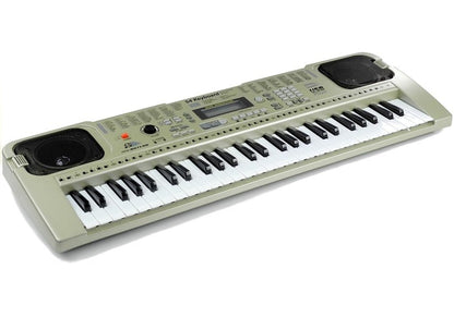 Teclado MQ807 com entrada USB e microfone incluído