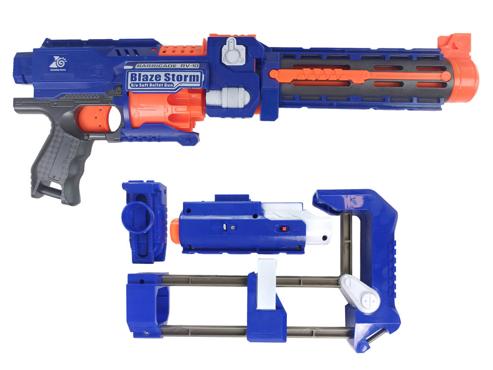 Rifle de dardos de espuma com cano