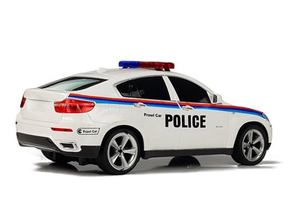 Carro polícia telecomandado coupé