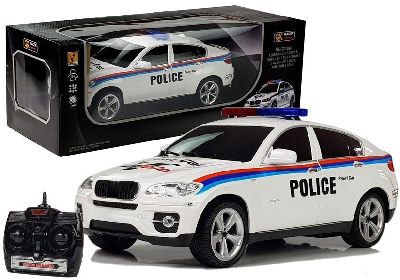 Carro polícia telecomandado coupé