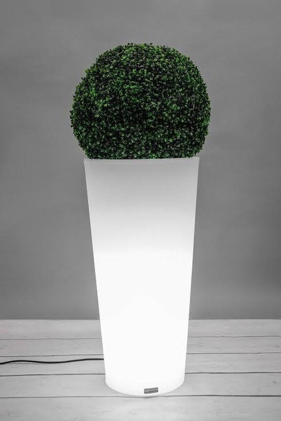 Vaso luminoso 80x40 cm formato cónico