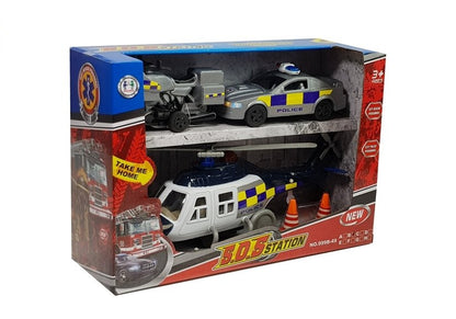 Conjunto polícia com luz e som