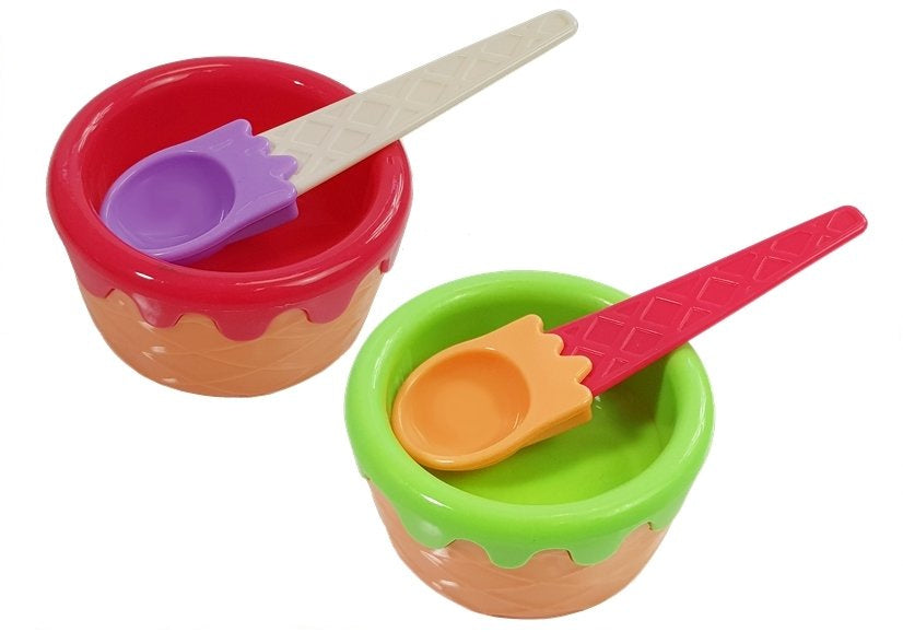 Conjunto doces gelados bolachas
