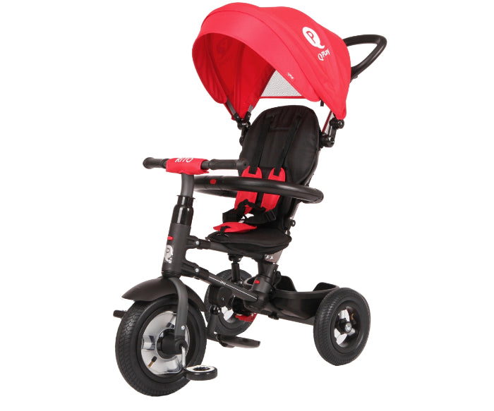 Triciclo Qplay Rito Borracha Red
