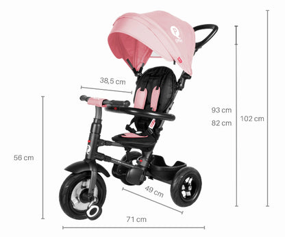 Triciclo Qplay Rito Pink