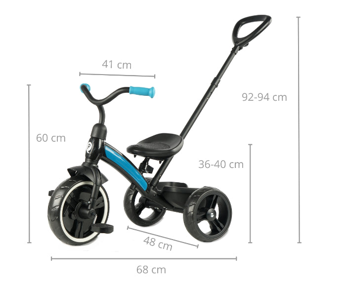 Triciclo Qplay Elite Plus Blue