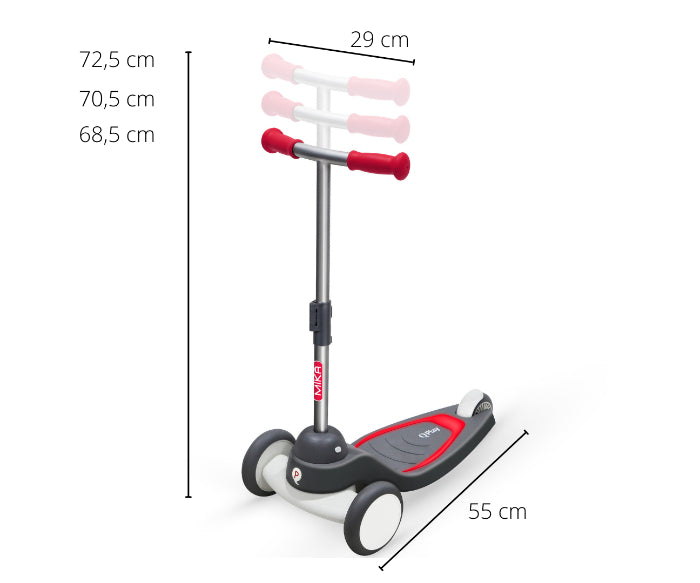 Scooter Qplay Mika Red