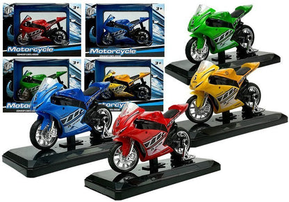 Moto desportiva com som 1:18 (1 unidade, sortido)