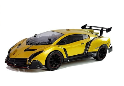 Carro telecomandado desportivo 1:10 dourado