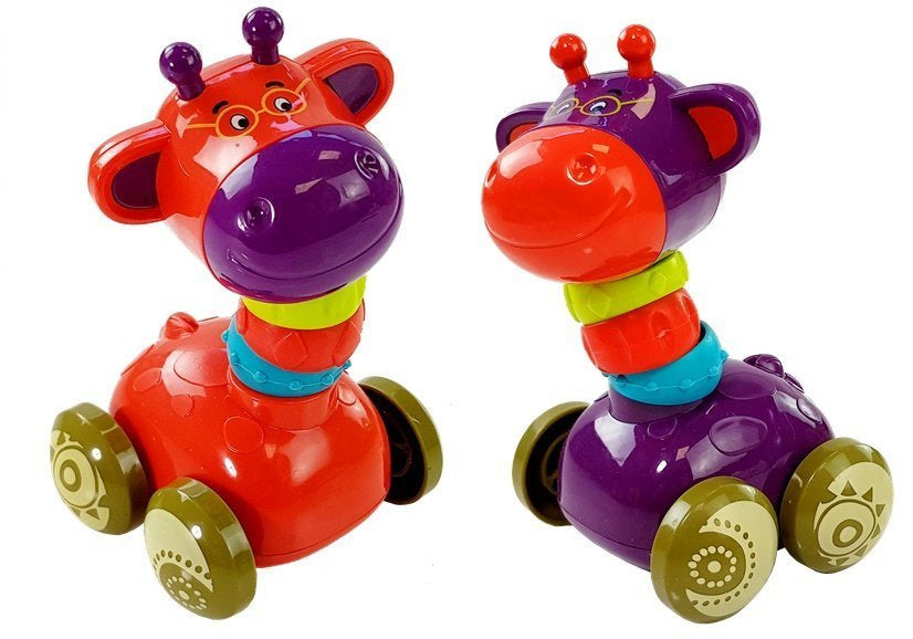 Animal com rodas elefante girafa
