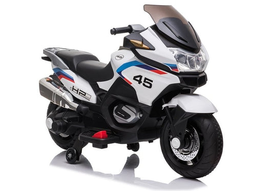 Moto elétrica infantil XMX609 branco