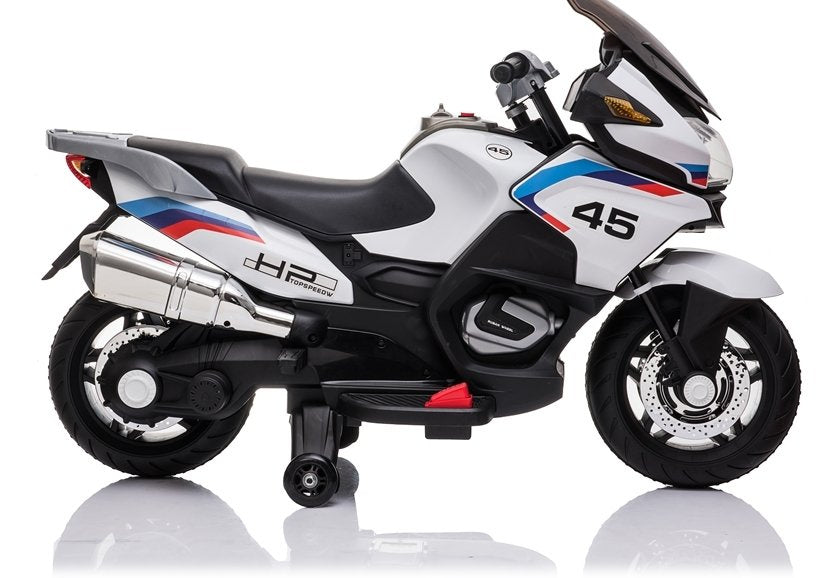 Moto elétrica infantil XMX609 branco