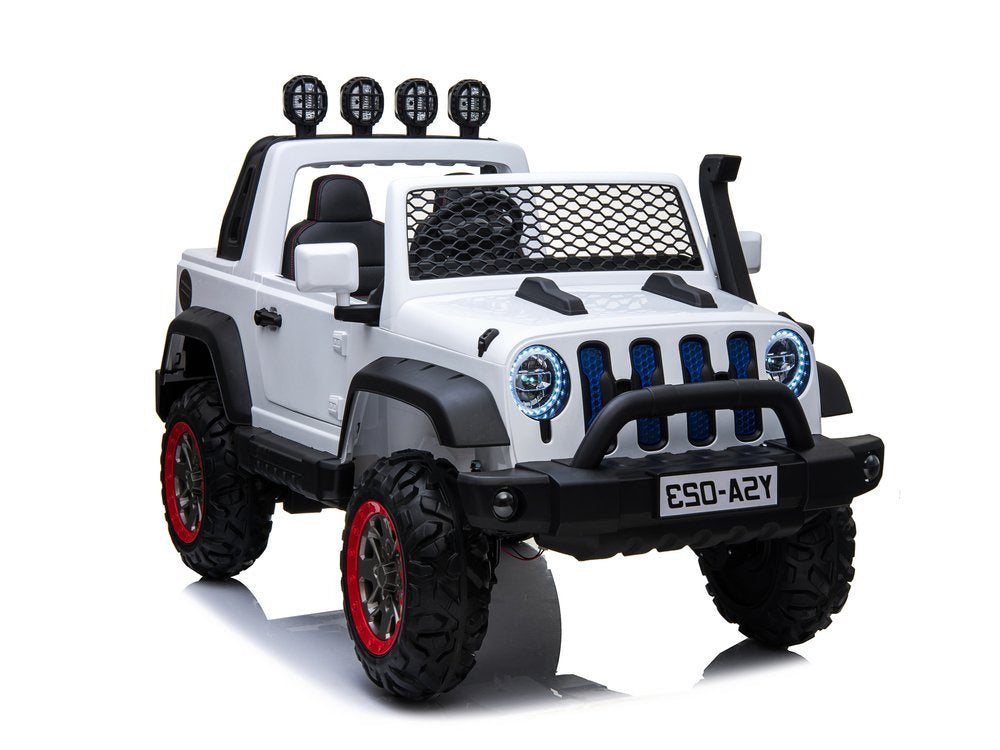 Carro elétrico infantil YSA023 branco 24V