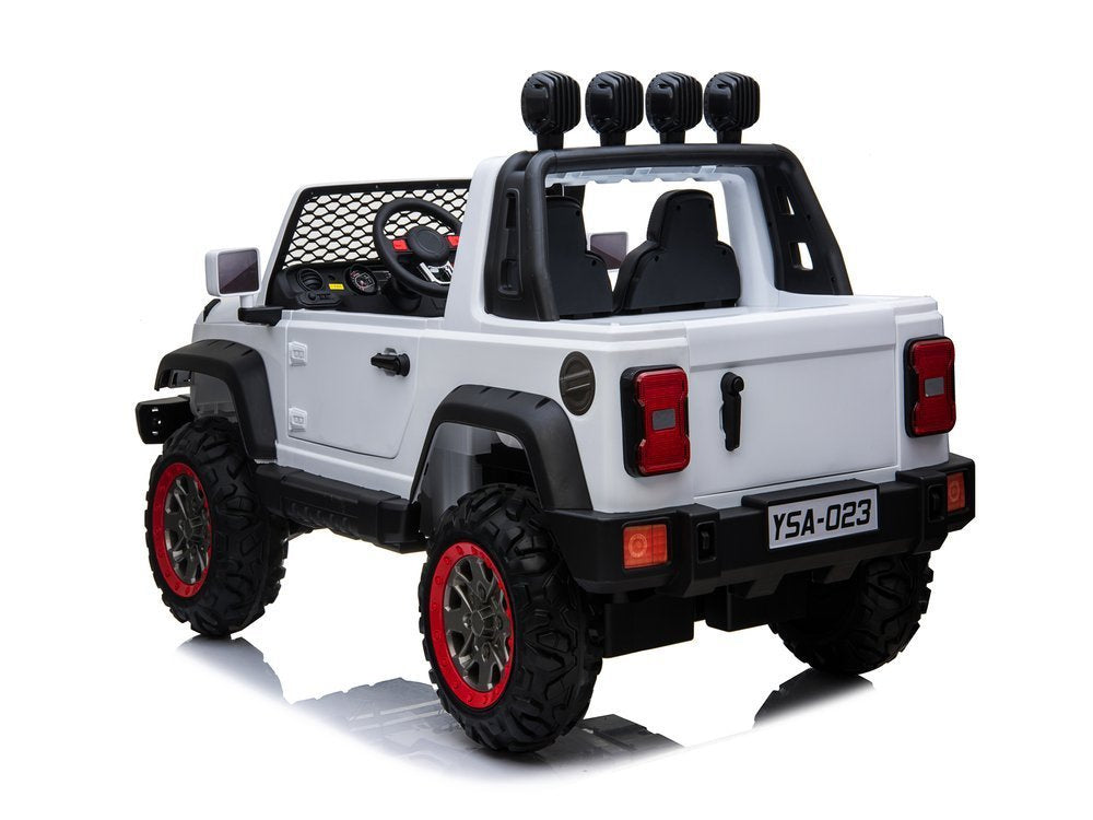 Carro elétrico infantil YSA023 branco 24V