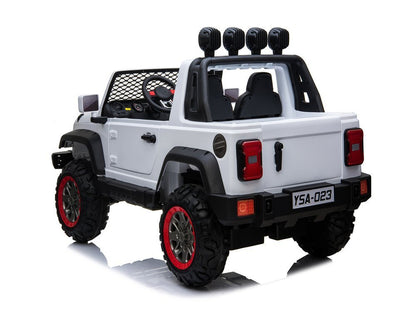 Carro elétrico infantil YSA023 branco 24V