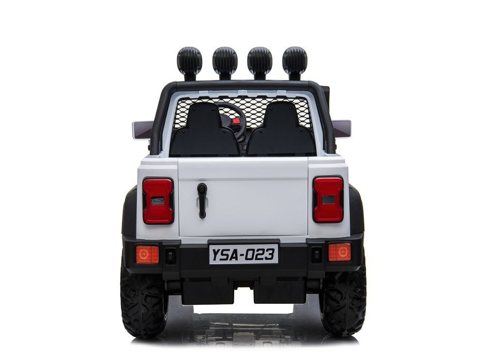 Carro elétrico infantil YSA023 branco 24V