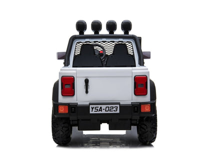 Carro elétrico infantil YSA023 branco 24V