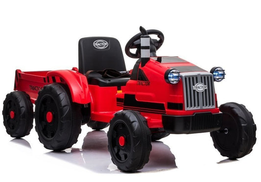 Trator elétrico infantil CH9959 vermelho