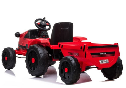 Trator elétrico infantil CH9959 vermelho