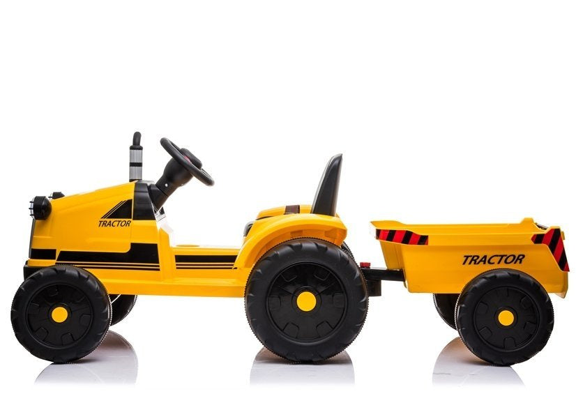 Trator elétrico infantil CH9959 amarelo