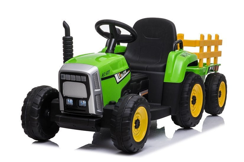 Trator elétrico infantil XMX611 verde