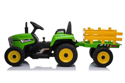 Trator elétrico infantil XMX611 verde