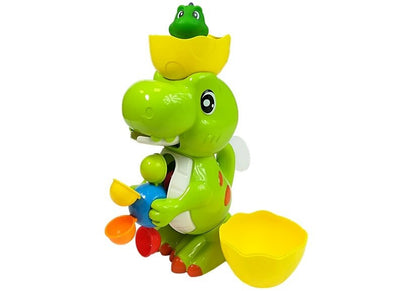 Dinossauro de banho moinho de água