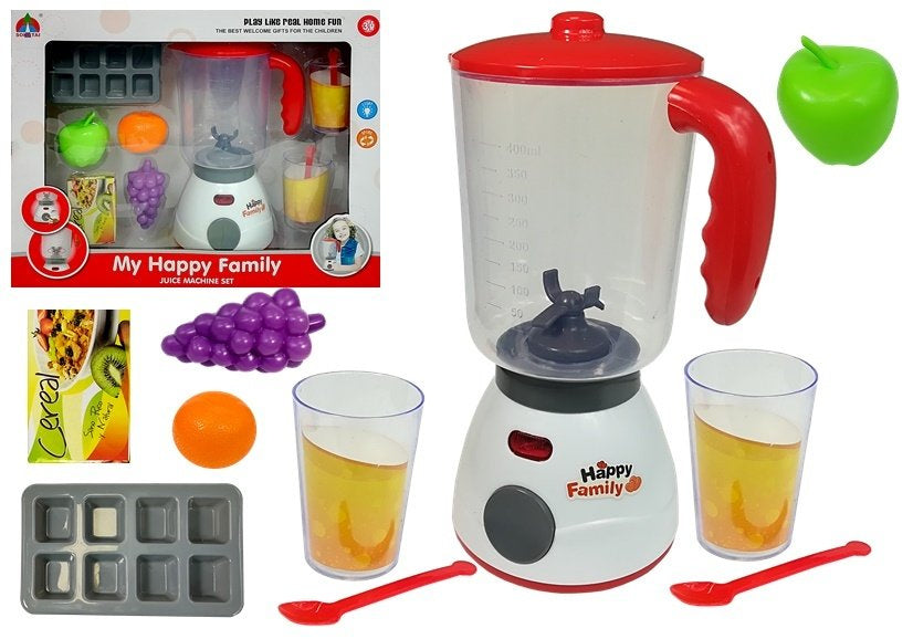 Liquidificador brinquedo com copos fruta