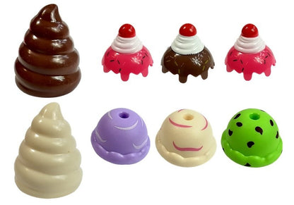 Conjunto doces loja confeitaria