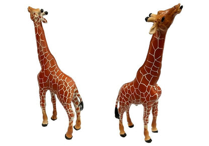 Conjunto figuras girafas educativas 3 peças África