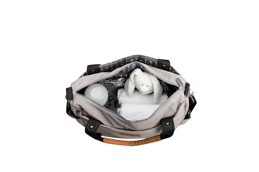 Mala de maternidade Bari Light gray Baninni