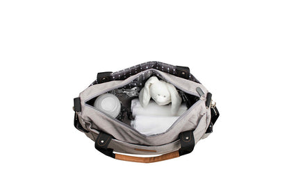 Mala de maternidade Bari Light gray Baninni