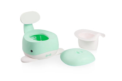 Bacio para bebé Baleia Potty Mint Baninni