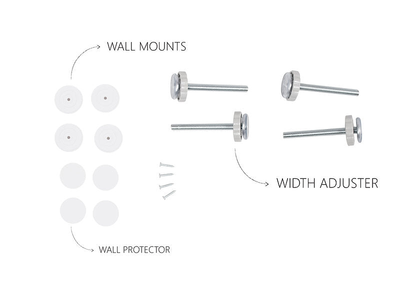 Barreira de segurança Vicino Branco White Baninni