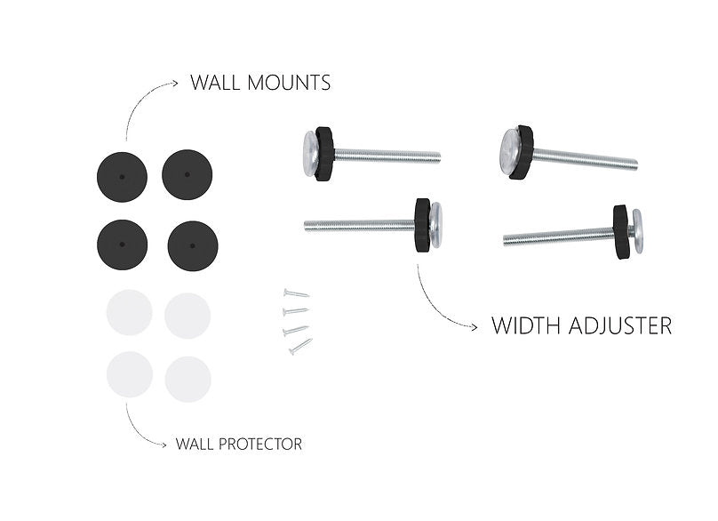 Barreira de segurança Vicino Preto Black Baninni