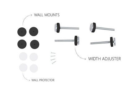 Barreira de segurança Vicino Preto Black Baninni