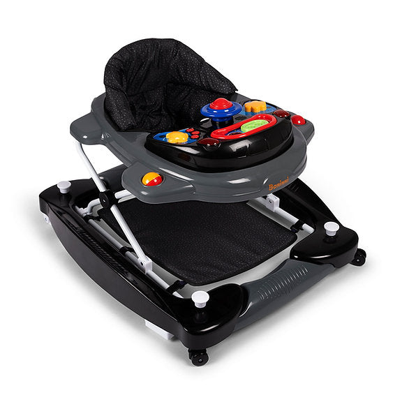 Andador Classic 2em1 Black Dot Baninni